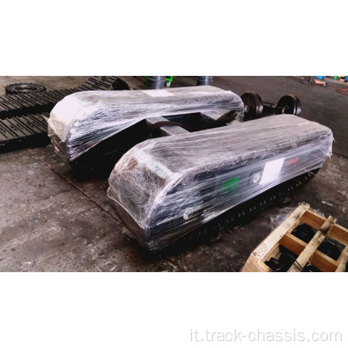 Paver di asfalto con un carrello a bassa velocità